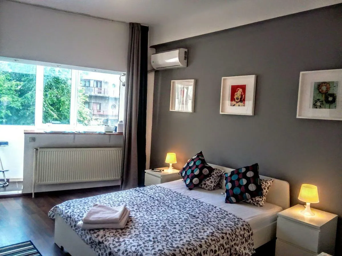 Appartement Central Bright Modern Studio Bucarest
