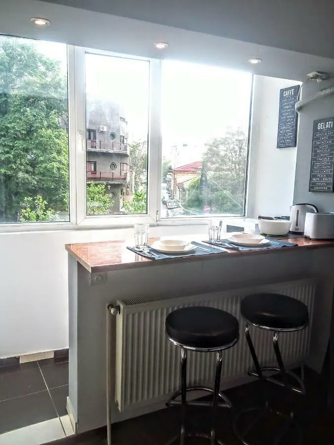 Central Bright Modern Studio Bucarest